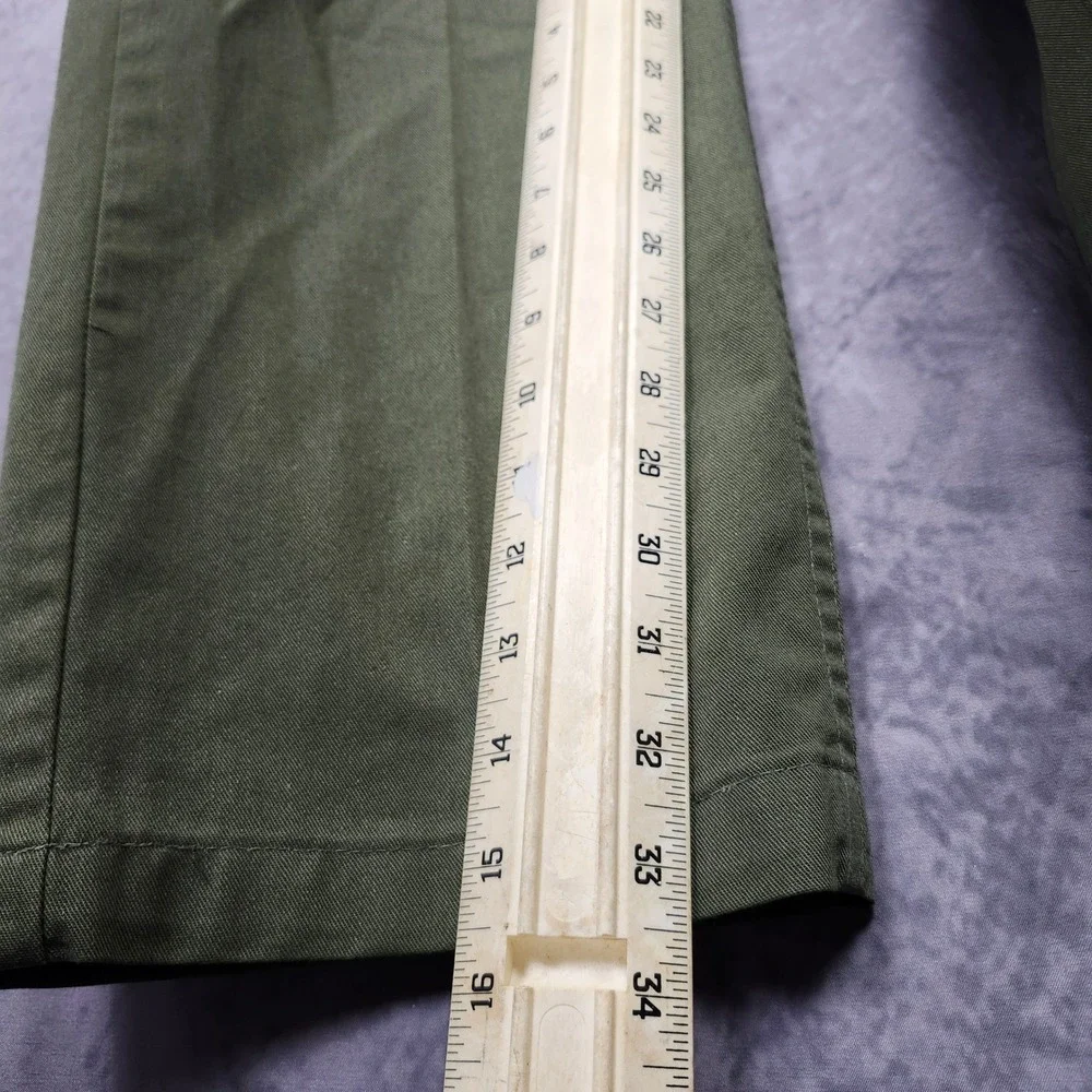 Vintage 70s OG 507 Pants 30x35 (29x33) US Military Utility Fatigue Trousers
